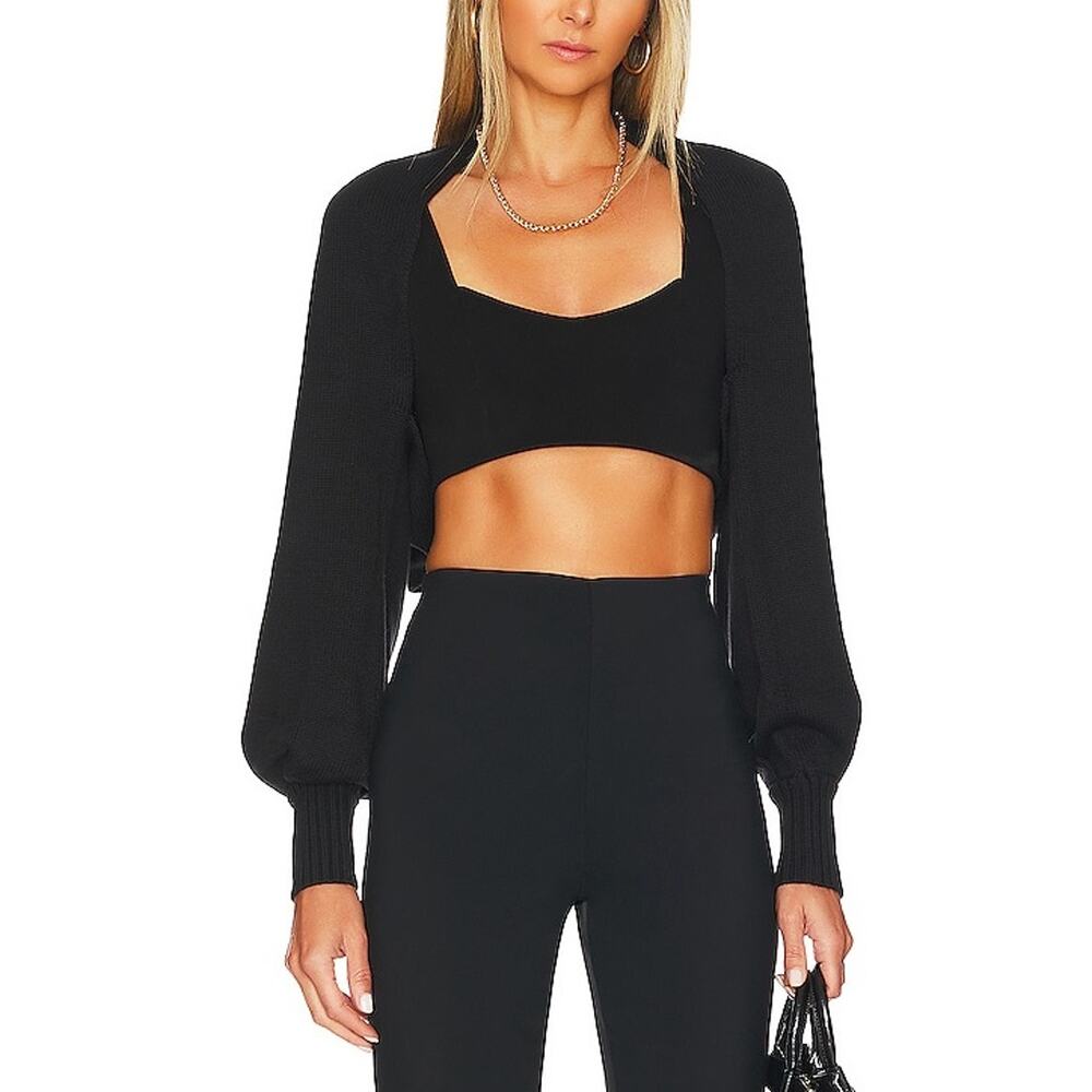 L'Academie Black Sweater